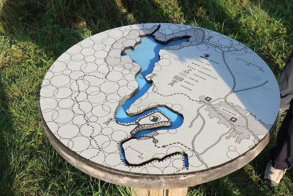 Po orlovi poti ob Reškem jezeru